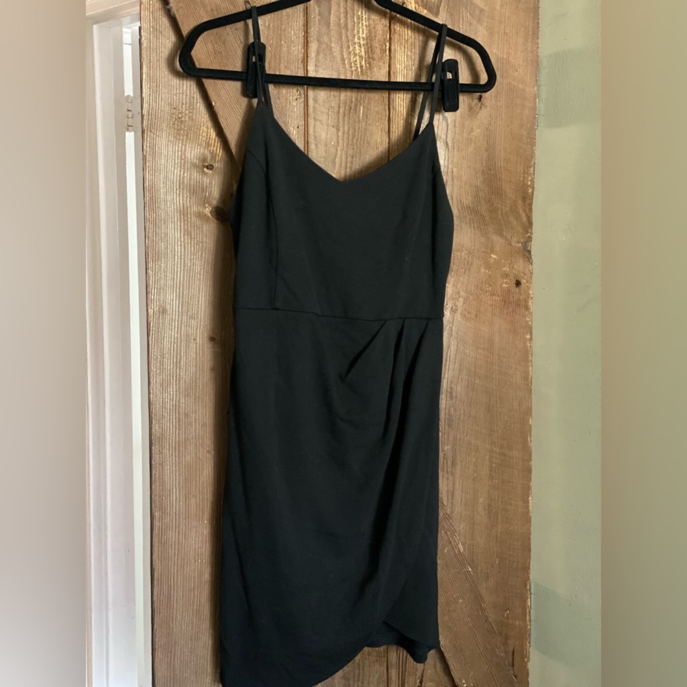 Black cocktail dress